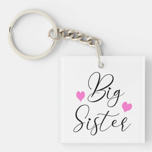 Süße große Schwester Schlüsselanhänger (Vorderseite)