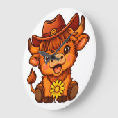 SÜSSE GROßE WANDUHR (Winkel)