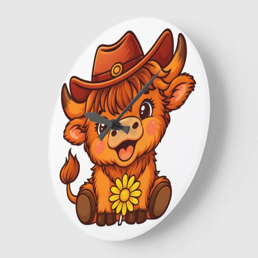 SÜSSE GROßE WANDUHR (Winkel)