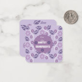 Süße Großeltern Mitteilungskarte (Vorderseite/Rückseite Beispiel)