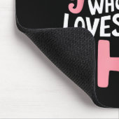 Süße Groundhog Day Mädchen Nur Ein Mädchen Das Phi Mousepad (Ecke)