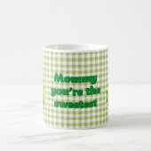 Süße grüne Birne Kaffeetasse (Mittel)