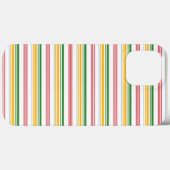 Süße grüne gelbe Streifen Case-Mate iPhone Hülle (Rückseite (Horizontal))