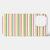 Süße grüne gelbe Streifen Case-Mate iPhone Hülle (Rückseite (Horizontal))
