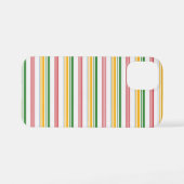 Süße grüne gelbe Streifen iPhone Hülle (Rückseite (Horizontal))