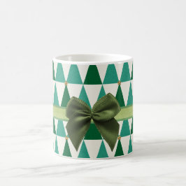 Süße grüne Schein-WeihnachtsTasse Kaffeetasse