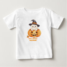 Süße Grusel-Saison Halloween-Geist-Kürbis-Kleinkin