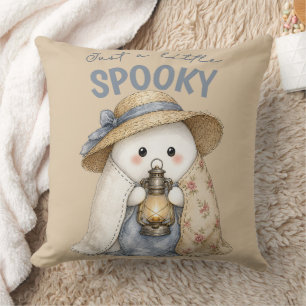 Süße gruselige Geisterlaterne Halloween Cottagecor Kissen