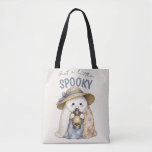 Süße gruselige Geisterlaterne Halloween Cottagecor Tasche