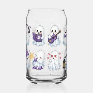 Süße gruselige Halloween-Elemente Glasdose Dosenglas