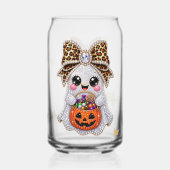 Süße gruselige Halloween-Elemente Glasdose Dosenglas (Rückseite)