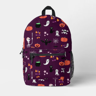 Süße Gruselige Halloween-Kunst Bedruckter Rucksack