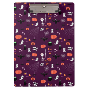 Süße Gruselige Halloween-Kunst Klemmbrett