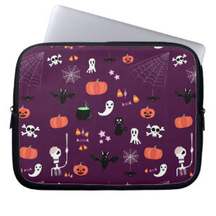 Süße Gruselige Halloween-Kunst Laptopschutzhülle