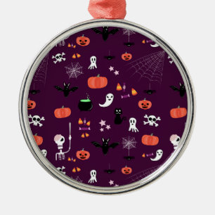 Süße Gruselige Halloween-Kunst Ornament Aus Metall