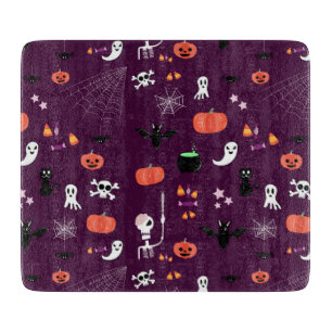 Süße Gruselige Halloween-Kunst Schneidebrett