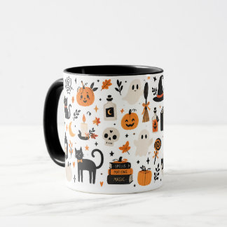 Süße gruselige Halloween-Tasse Tasse