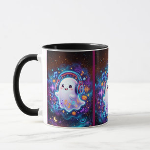 Süße gruselige rosa Halloween-Kaffeetasse Tasse