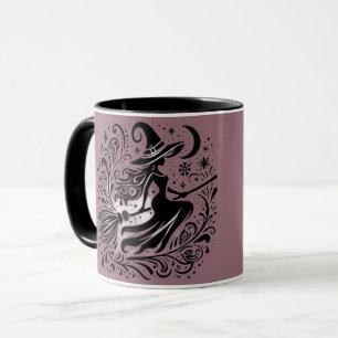 Süße gruselige rosa Halloween-Kaffeetasse Tasse