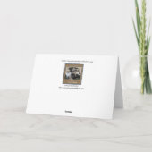 Süße Gruß-Karte der Mops-Mutter Tages Karte (Rückseite)