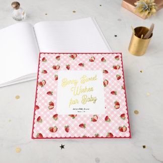 Süße Grüße für Baby - Baby Shower Gästebuch