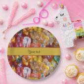 Süße Gummi Bären Pappteller (Party)