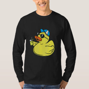 Süße Gummi-Enten-Sonnenbrille - Sommerparty-Ente T T-Shirt