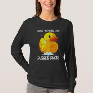 Süße Gummiente für Männer Frauen Kinder Gummientch T-Shirt