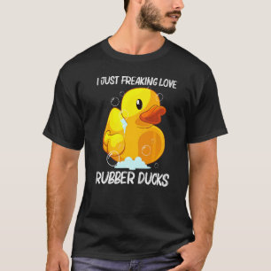 Süße Gummiente für Männer Frauen Kinder Gummientch T-Shirt
