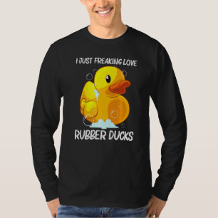 Süße Gummiente für Männer Frauen Kinder Gummientch T-Shirt