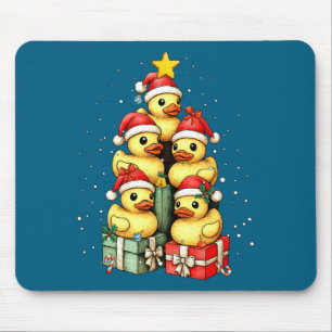 Süße Gummienten Le Duckie Weihnachtsbaum Xmas Ha Mousepad