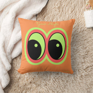 Süße Gute-Nacht-Augen-Wurfkissen Kissen