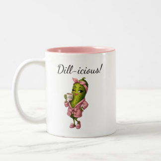 Süße guten Morgen Gurke Mädchen Kaffeetasse