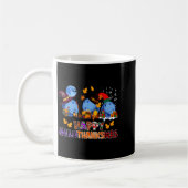 Süße Hallothanksmas Bowling Halloween Thanksgiving Kaffeetasse (Links)