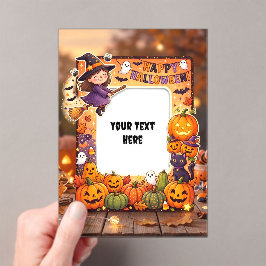 Süße Halloween-Acryleinladung #1 Acryleinladungen
