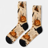 Süße Halloween-Crew-Socken Socken (Linkes Detail)