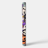 Süße Halloween-Doodle-Collage Case-Mate iPhone Hülle (Rückseite / Links)