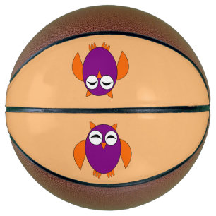 Süße Halloween-Eulen-Basketbälle Basketball
