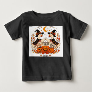 Süße Halloween-Gänse-Hexenhüte Baby T-shirt