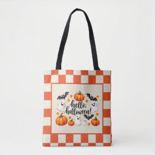 Süße Halloween-Geist-Kürbis-Tasche Tasche