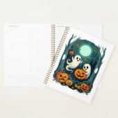 Süße Halloween-Geister und Jack O Lantern Wald (2 Planer (Anzeige)