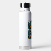 Süße Halloween-Geister und Jack O Lantern Wald (2 Trinkflasche (rechts)