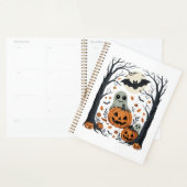 Süße Halloween-Geister und Jack O Lantern Wald Planer (Anzeige)
