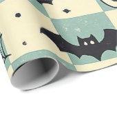 Süße Halloween-Geister-Wrap-Papier Geschenkpapier (Rolleneckpunkt)
