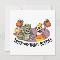 Süße Halloween-Gruppe