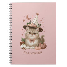 Süße Halloween-Hexen-Katzen-Kürbis