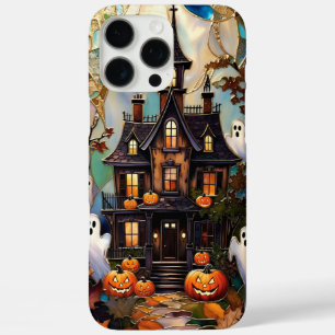 Süße Halloween-Horror-Haus-Handyhülle iPhone 16 Pro Max Hülle