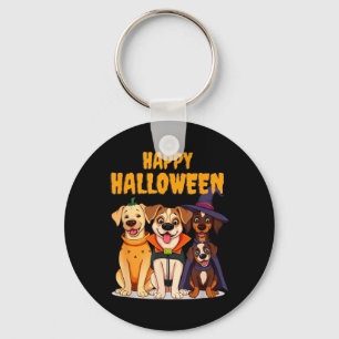 Süße Halloween-Hunde Funny - Einzigartiges Design Schlüsselanhänger