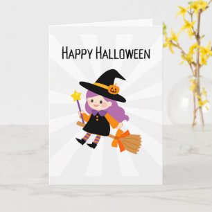 Süße Halloween-Karten Geister, Kürbisse Karte