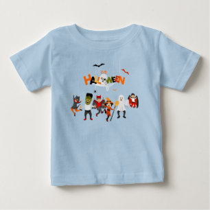Süße Halloween-Kinderkostüme Monster-Party Kleinki Baby T-shirt